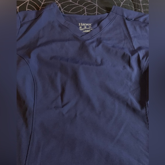 Hanes Women's Scrubs Healthcare Top - Picture 4 of 12